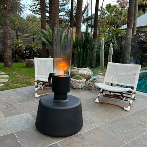 Flamtastique - Anthracite - Outdoor bio-ethanol heater