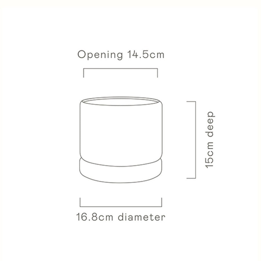 Soft cylinder planter