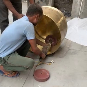 Indian Brass floating planter