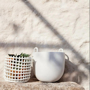 Ferm Living Speckle Pot- small white