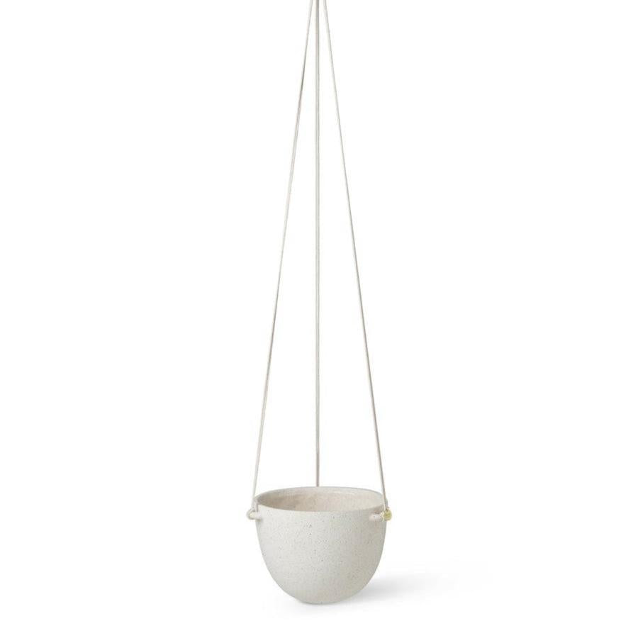 Ferm Living Speckle Hanging Pot - Off White