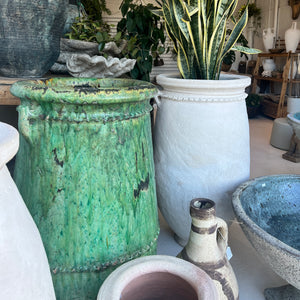 Authentic Large Tamegroute Moroccan Vessel