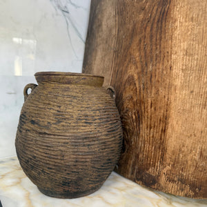 Antique Yunnan-Style Glazed Pot