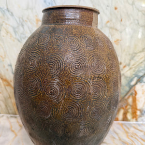 Antique Yunnan-Style Glazed Pot