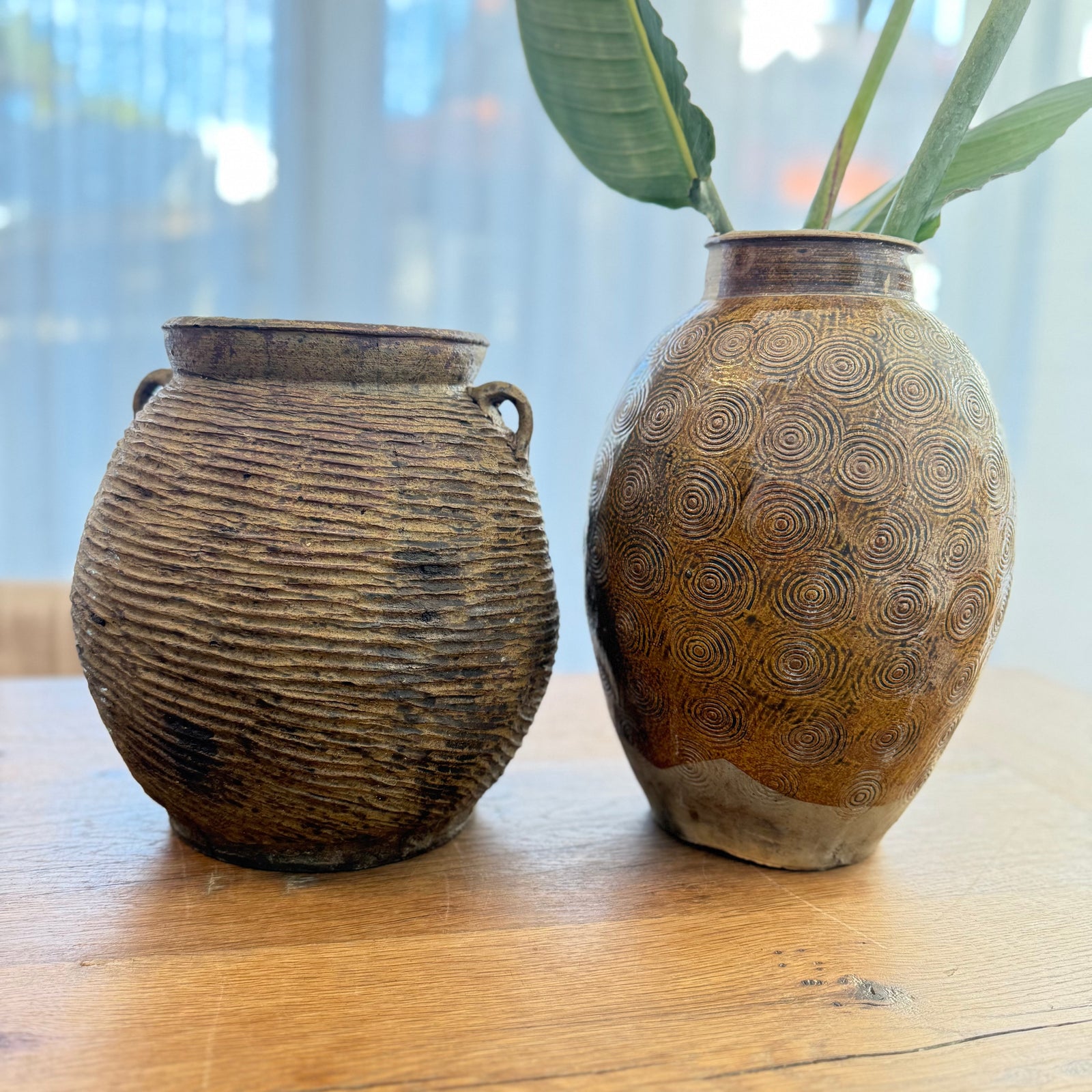 Antique Yunnan-Style Glazed Pot