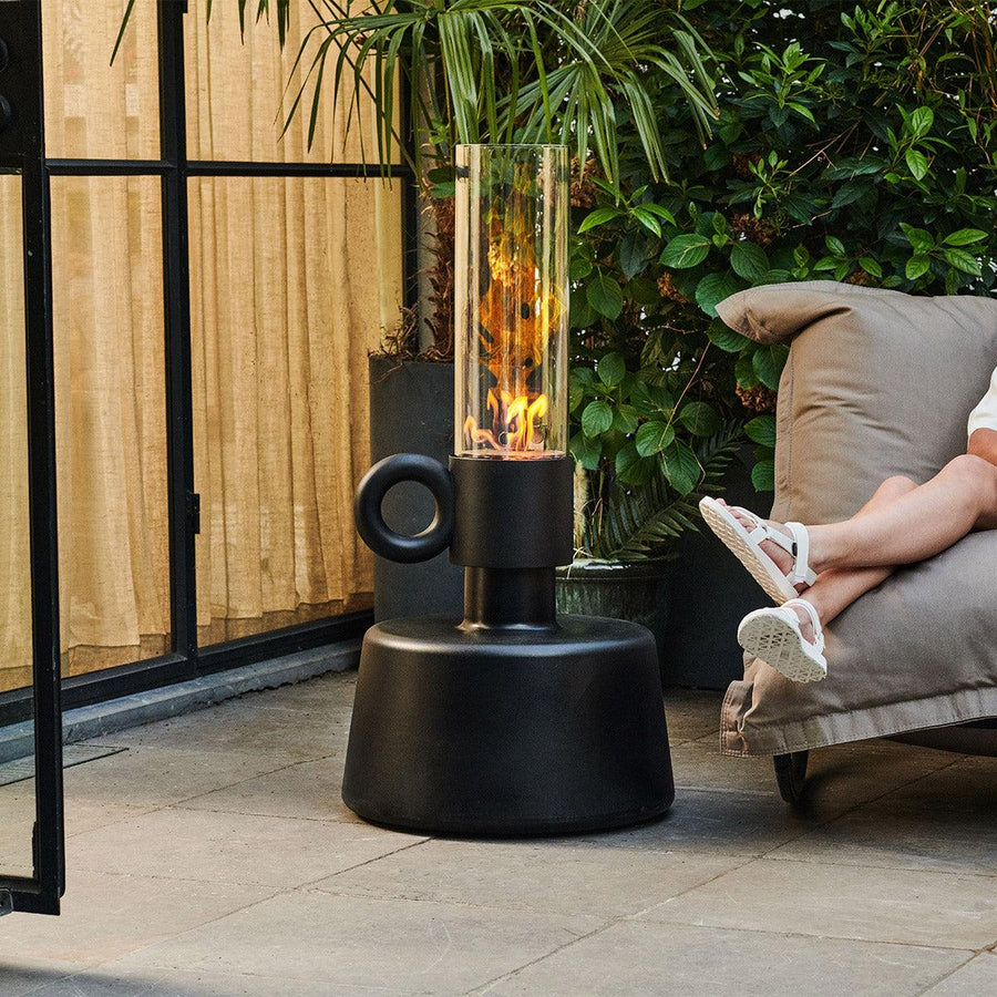 Flamtastique - Anthracite - Outdoor bio-ethanol heater - The Pot Warehouse