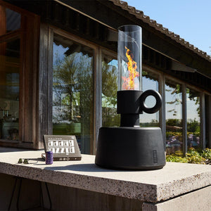 Flamtastique - Anthracite - Outdoor bio-ethanol heater