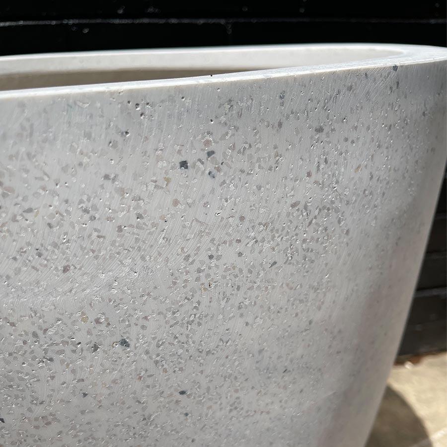 Giant Egg Planter - TERRAZZO