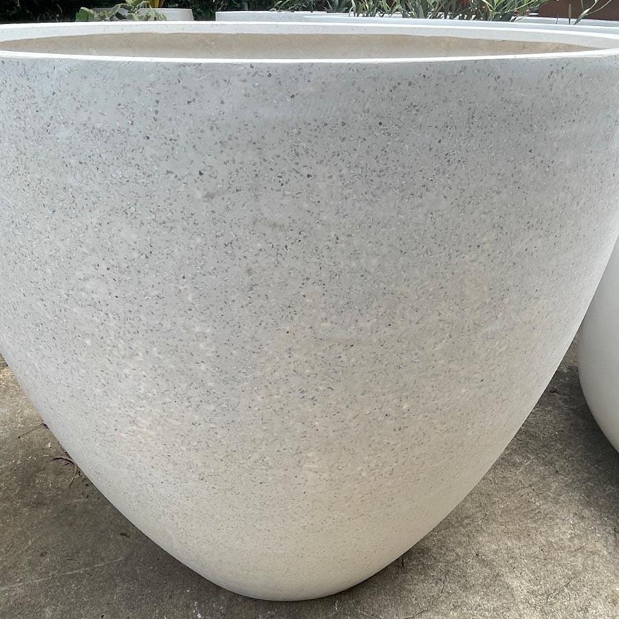 Giant Egg Planter - TERRAZZO