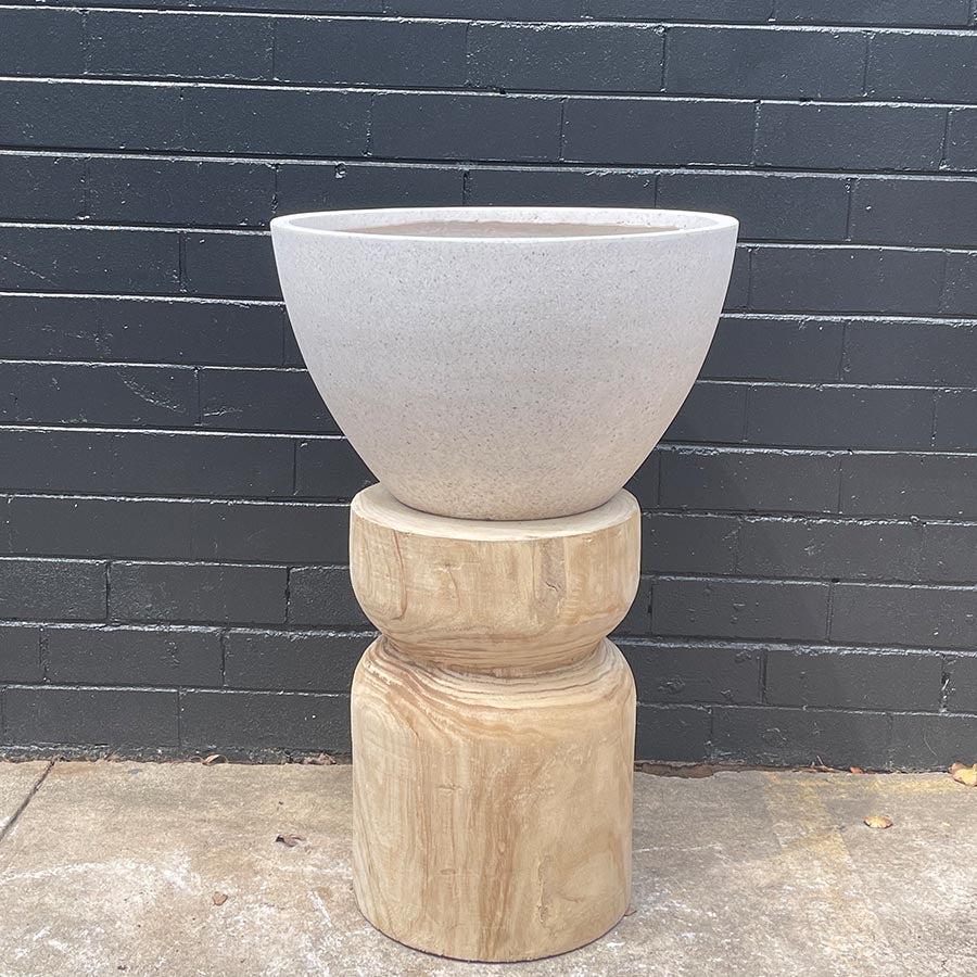Giant Egg Planter - TERRAZZO