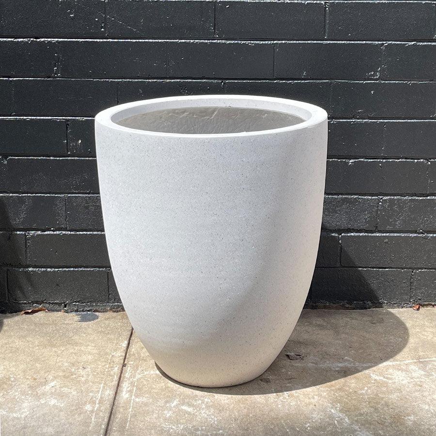 Tall Round Planter-TERRAZZO