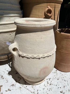 Terracotta pot from Morocco - two handles